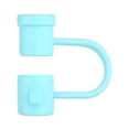 thumbnail image 1 of Silicone Straw Cover Set Reusable Eco Friendly Drinking Straw Tips Fit Standard 6 8mm Diameter Tubes Ideal Travel Picnic Fitness Party Events, 1 of 5