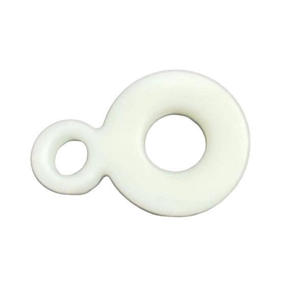 Silicone Straw Hanging Ornaments with Metal Hook Portable DIY Charms for 40oz/30oz Bottle Straw Outdoor Activities