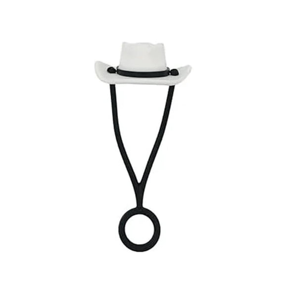 Silicone Straw Plugs, Drinking Cup Accessories 6-10mm, Leak Proof Cowboy Hat Straw Cover - Reusable, Airtight Sealing Tools for Outdoor Activity