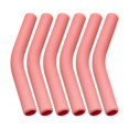 thumbnail image 1 of Silicone Straw Tips Covers for Metal Straws - Food Grade Rubber Replacement Caps for Hydraflow Stainless Steel Straws, Reusable & Flexible, Fits 8mm Inner Diameter, 1 of 7