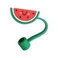 thumbnail image 1 of Silicone Straw Tips Drinking Cap, 6-8mm Straw Sealing Tools, Creative Cup Accessories, Anti-Spill and Airtight Straw Covers for Outdoor Activities, 1 of 2