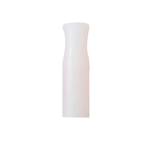 Silicone Straw Tips, Silicone Straw Covers, Silicone Tips for Metal Straws, 1.8 In, White, Drinking Straws, Black Kitchen Accessories, Home and Kitchen, 5 Pc