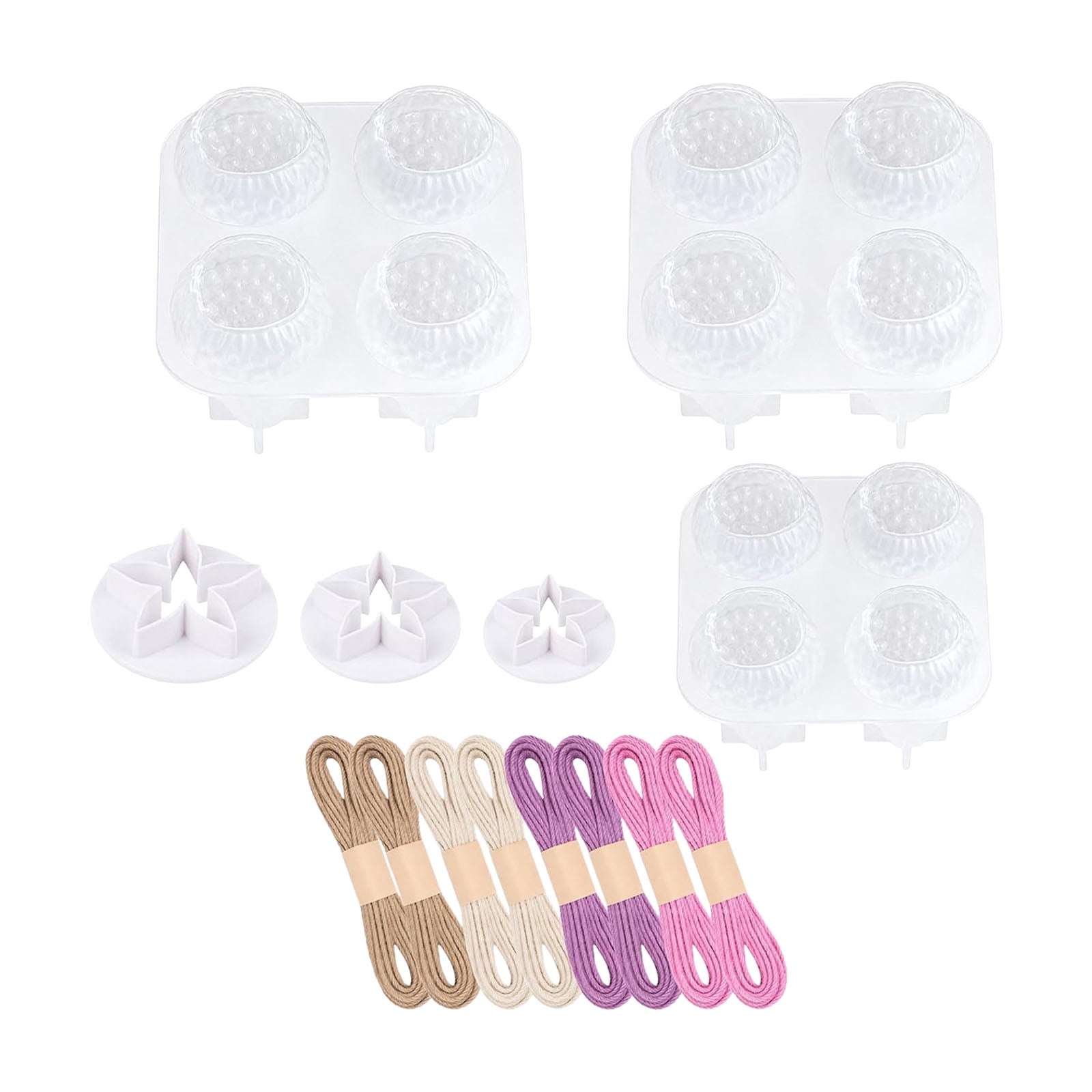 Silicone Strawberry Soap Mold Set for Handmade Making, 14 Piece Project ...