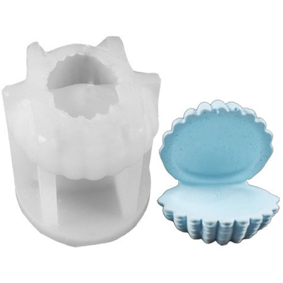 Silicone Stripe Seashells Mould Ceramic Sculpting Tool Nonstick Craft And Professional Studios