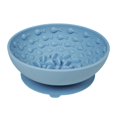 thumbnail image 1 of Silicone Suction Cup Dog Bowl Slow Feeder 5.91x2.28 Inch Food Grade, Fishbone Texture Pet Food Water Dish with 5 Inch Anti-Tip Base for Puppy Kitchen Tiling Energetic Eaters Rinse Clean, 1 of 10