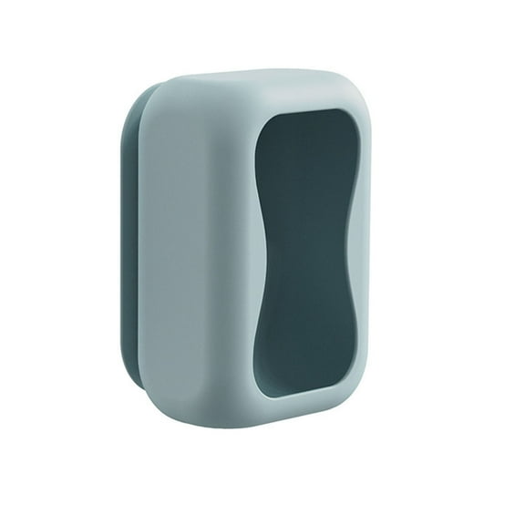 Silicone Suction Cup Tissue Box Wall-Mounted Napkin Storage Box Decorative Large Capacity Tissue Holder Dispenser Container