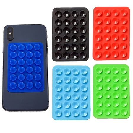 Silicone Suction Pad For Mobile Phone Fixture Suction Cup Backed Adhesive