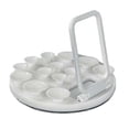 thumbnail interactive-video image 1 of SHENGXIN 2 Pack Silicone Suction Cup Double Sided, Sticky 1 of 12