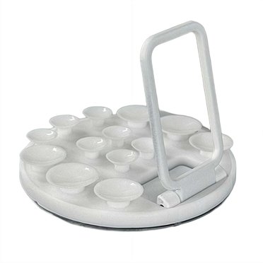 SHENGXIN 2 Pack Silicone Suction Cup Double Sided, Sticky