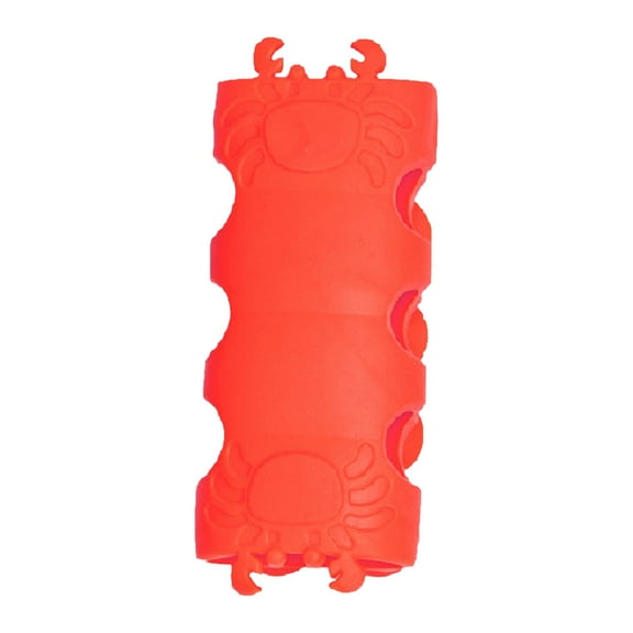 Silicone Suction Shower Head Holder, No-Drill Adjustable Angle Bracket for Bathroom Wall, Universal Wand Mount for Handheld Showerhead, Quick Install Gift for Renters Dorm , A Creative Crab Shower