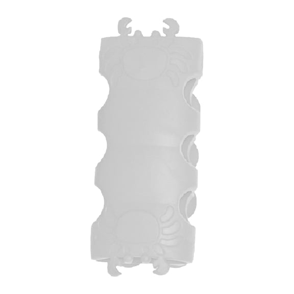 Silicone Suction Shower Head Holder, No-Drill Adjustable Angle Bracket for Bathroom Wall, Universal Wand Mount for Handheld Showerhead, Quick Install Gift for Renters Dorm , A Creative Crab Shower