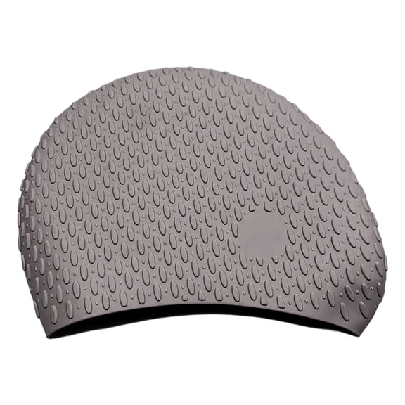 Silicone Swim Cap for Long & Curly Hair - Comfortable Waterproof Swimming & Shower Cap for Women & Men | Protects Hairstyles While Swimming