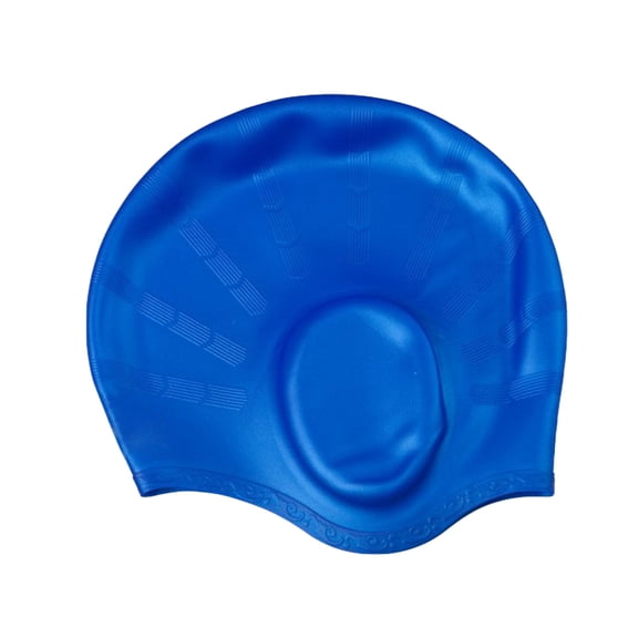 Silicone Swimming Cap for Adults, High Elasticity, 3D Ear Protection Swim Caps, Soft Silicone Swim Cap for Lap Swim, Triathlon