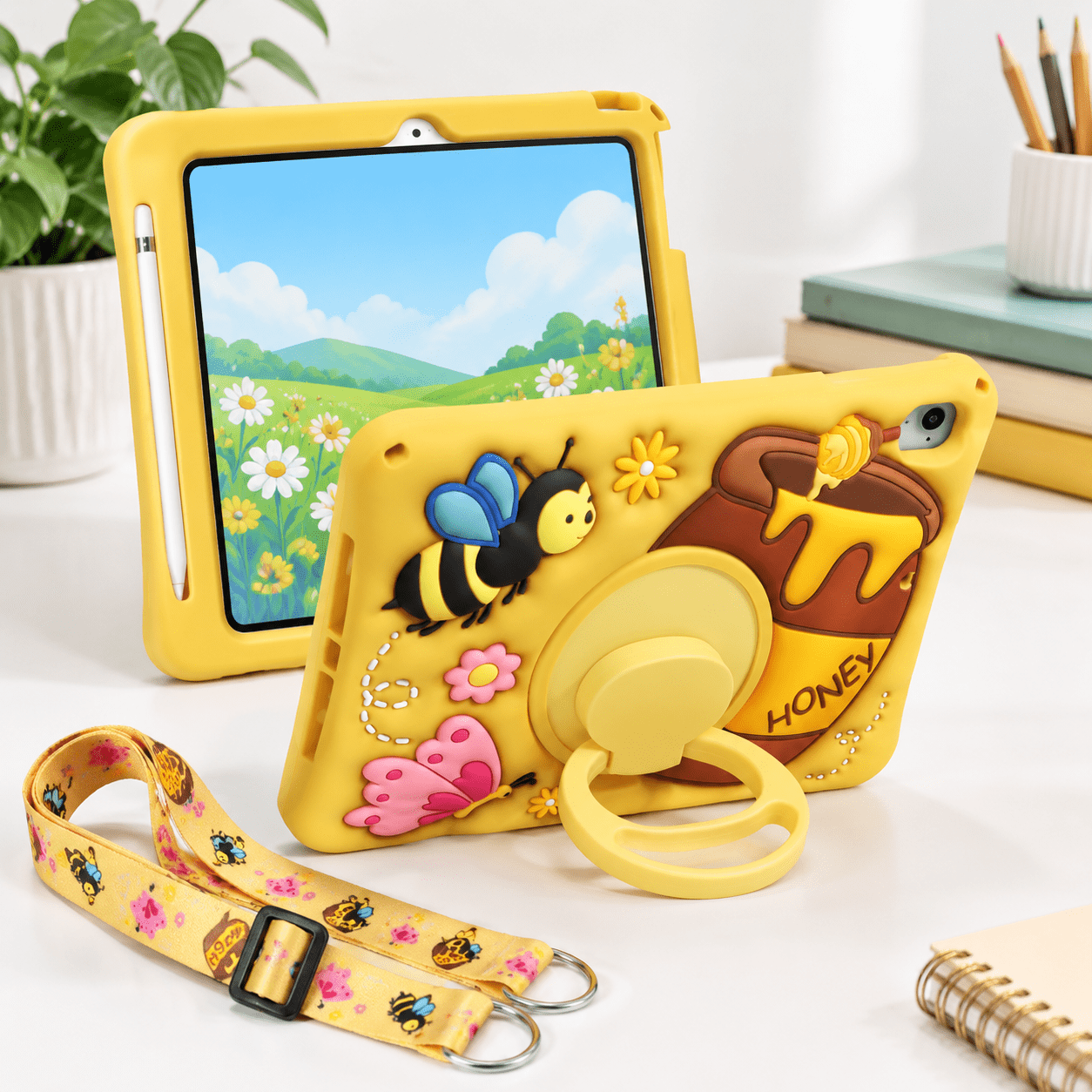 Silicone Tablet Case for iPad 5th/6th/Air1/Air2/Pro 9.7 with Shoulder ...