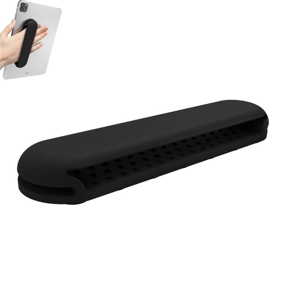 Silicone Tablet Hand Holder Strap with Wrist Strap for Single-Handed Use, Suitable for Mini Tablets and Cases