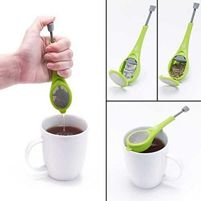 Silicone Tea Infuser Strainer for Loose Leaf Tea and Herbs - Filter and  Steep with Ease - Best Loose Tea Steeper and Herbal Spice Infuser Tool TIKA