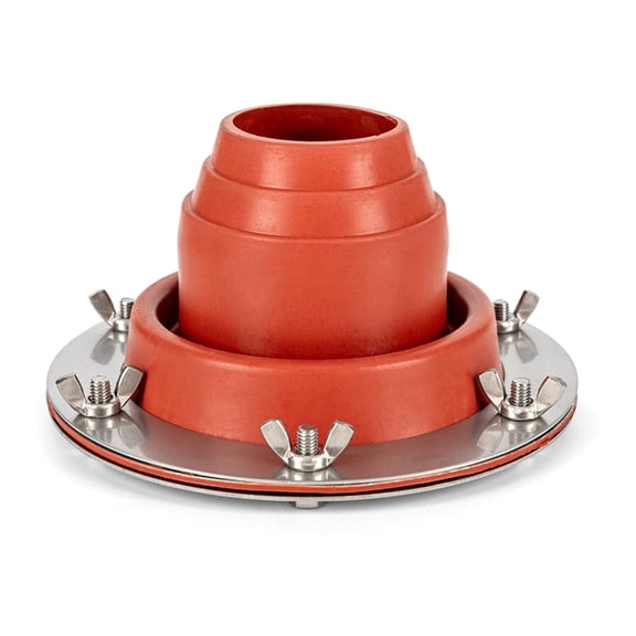 Silicone Tent Stove Vent Round Hole Base for Chimney Tent Flashing Tent Stove Hole for Travel Stove