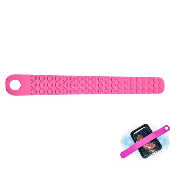 Silicone Thaw Belt Defrosting Tool for Meat Beef Kitchen Supplies Fast Thawing with Suction Cups Non- Design Practical Food Thawing Accessory