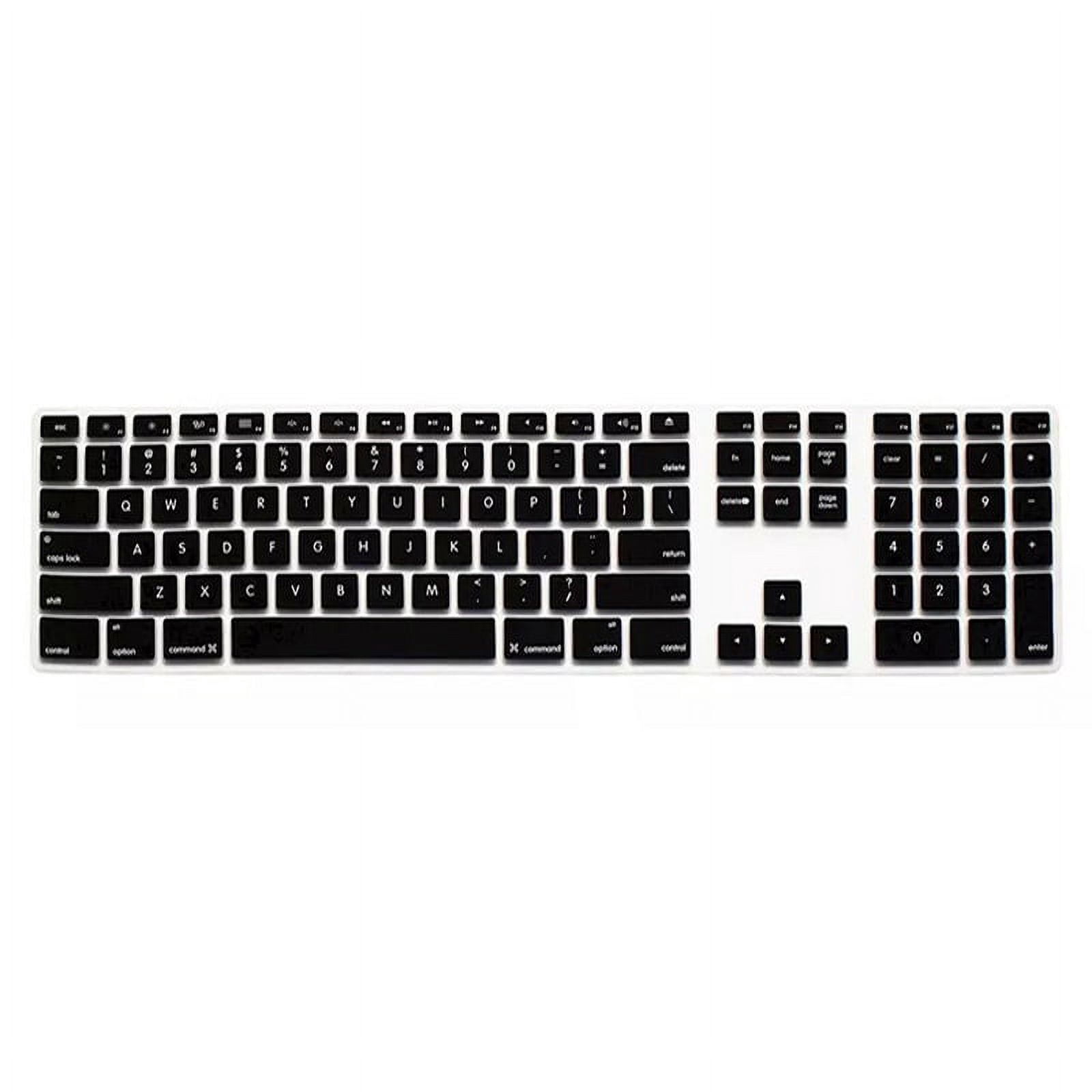 Silicone Thin Keyboard Skin Cover Protector With Numeric Keypad For ...