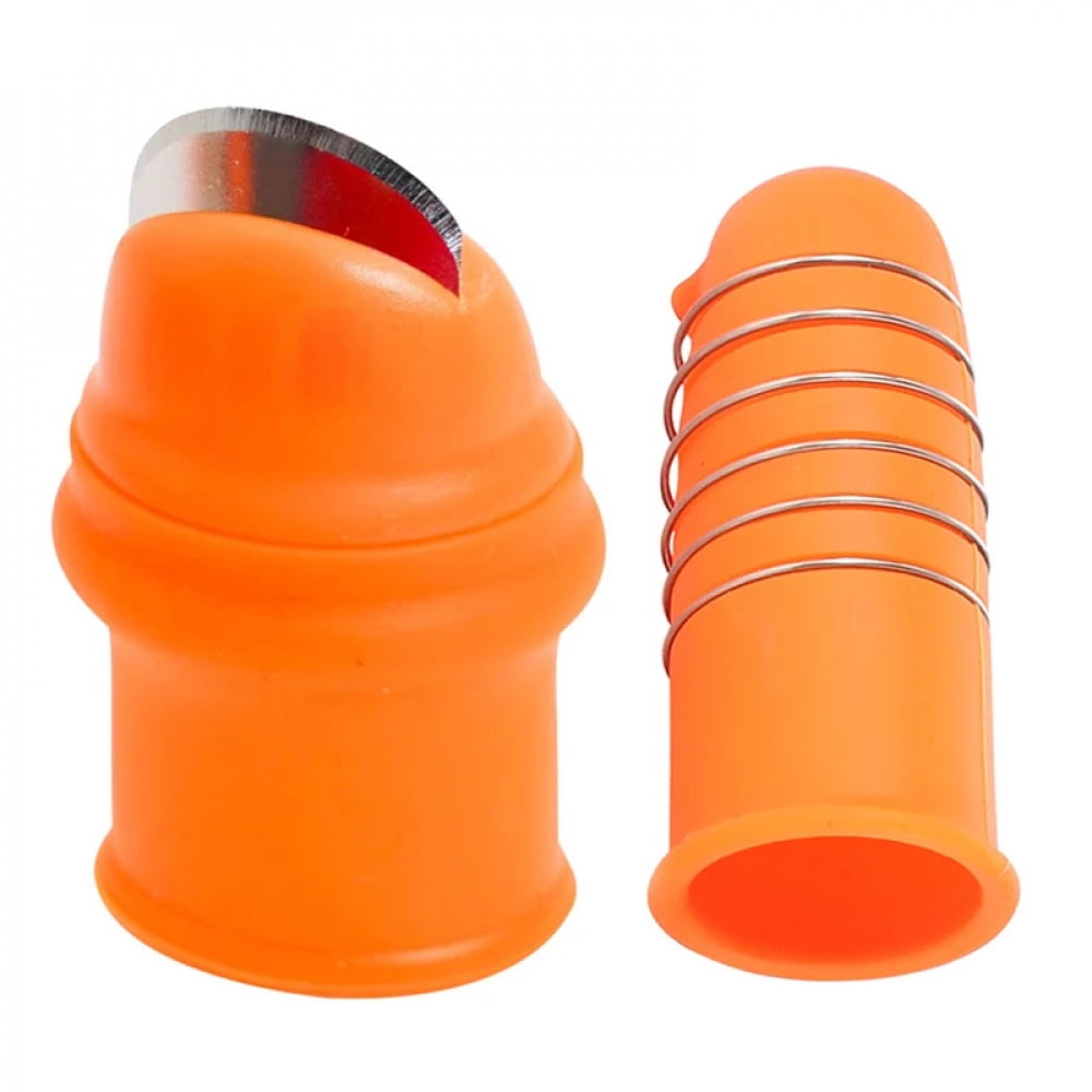 Silicone Thumb Knife Finger Protector Gears Cutting Vegetable ...