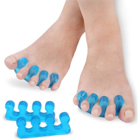 Silicone Thumb Separator Bunion Separator Toe Straighteners Hallux Valgus Foot pad Adult Feet Thumbs For Overlapping Toes Bunion Relief & Cushions blue