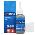 thumbnail image 1 of Silicone Tile Repair Kit – Premixed Fast-Drying Gray Caulk, Filler, and Sealer for Cracked Bathroom, Kitchen, and Floor Tiles (225g / 8 oz), 1 of 4
