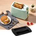 thumbnail image 1 of Silicone Toaster Cover Stretchable Dust Protector for 2 Slice Toasters Heat Resistant Easy Clean, 1 of 7