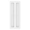 thumbnail image 1 of Silicone Toaster Top Cover,1PCS Toaster Cover Black Bread Maker Dust Machine Covers Protector Lid Sandwich Machine Part Accessories,Toaster Lid,Kitchen Appliance Protective Cover,White(10.8x4.1 Inch), 1 of 8