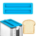 thumbnail image 1 of Silicone Toaster Top Cover, Silicone Toaster Dust Cover 2 Slice Wide Slot Lid Bread Machine Cover, Universal Bread Machine Cover Kitchen Bread Maker Lid,Heat-Resistant Lid,4.1X10.8inch, 1 of 6