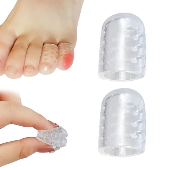 Silicone Toe Protectors - Toe Covers Gel Toe Sleeves, Soft, Breathable, Anti-Friction, Toe Caps Guards, Toe Covers, Comfort Wear, Foot Care, Toe Shields, 2026 New, Men Women, Toe
