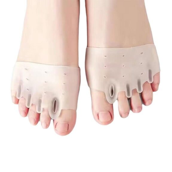 Silicone Toe Separators And Correctors For Hallux Valgus Relief And Posture Alignment 5-Piece Set