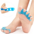 thumbnail image 1 of Silicone Toe Separators - Soft Toe Spacers for Men Women, Flexible Foot Alignment Cushion for Overlapping Toes, Reusable Comfort Toe Straightener for Daily Wear Shoes, Lightweight Toe Divider, 1 of 7