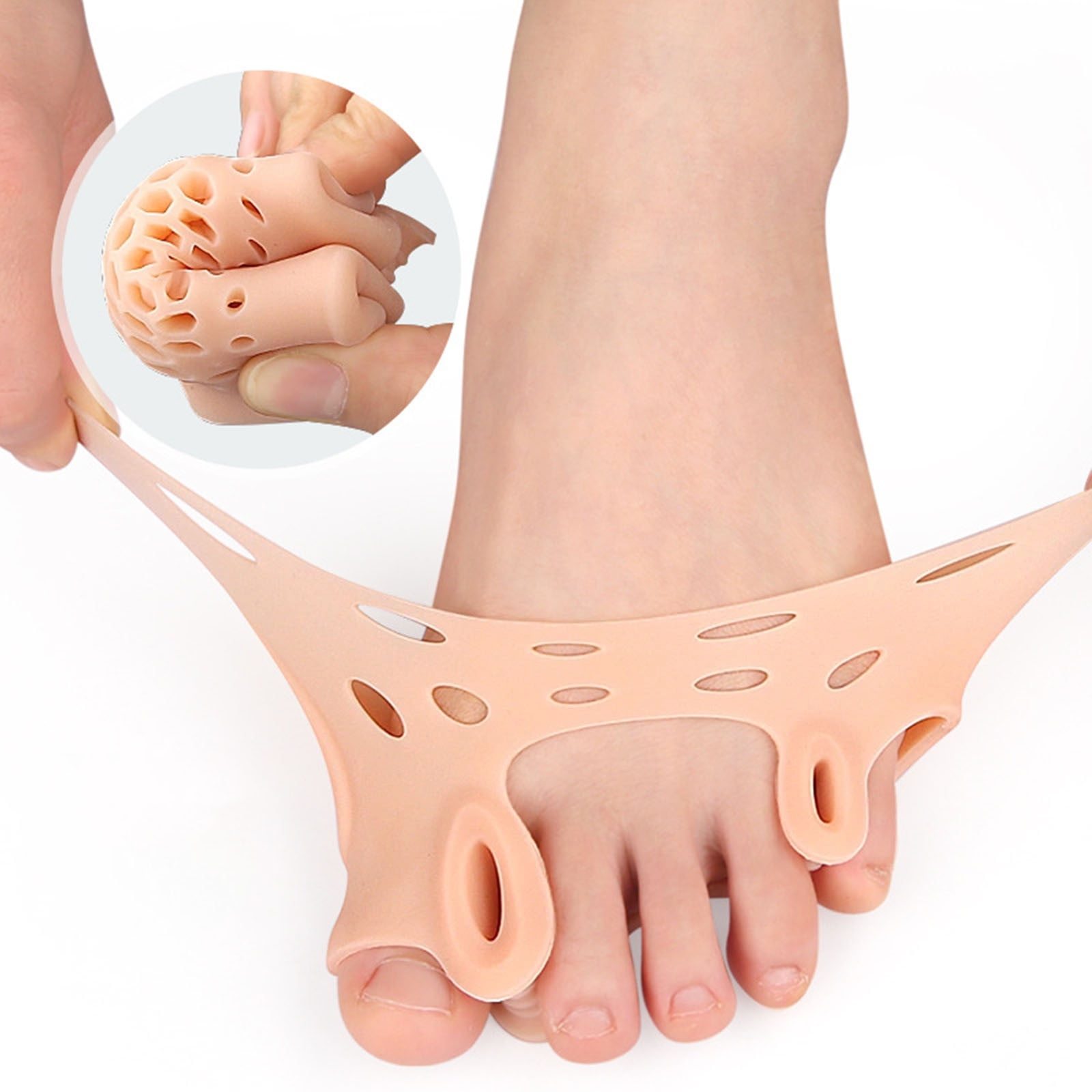 Silicone Toe Separators for Women & Men - Hallux Valgus Relief, Toe ...
