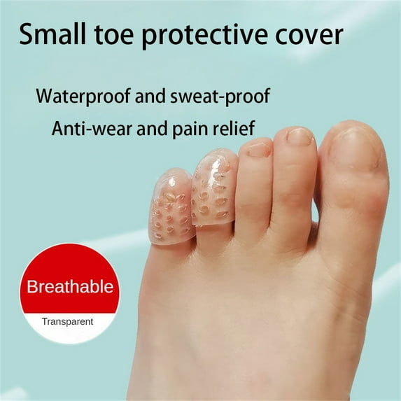 Silicone Toe Wear-resistant Breathable Toe Protector Anti-blister Toe Cover Protector Foot Care