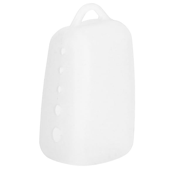 Silicone Toothbrush Covers Protective Tooth Brush Head Coverings Toothbrush Travel Case Cover Electric Toothbrush for Home Travel Camping (Translucent White)