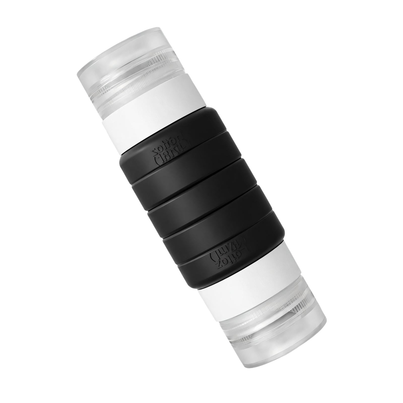 Silicone Travel Toiletry Container, Two-End Refill Bottle for Lotion ...
