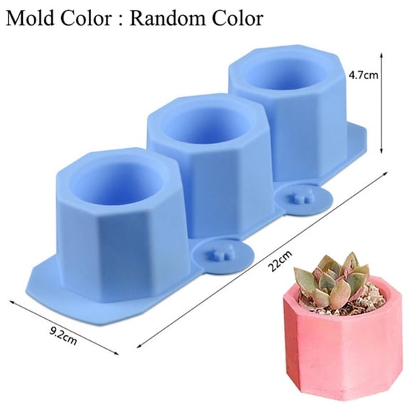 Silicone Tray Epoxy Resin Making Serving Board DIY 25x18x1.2cm , Random