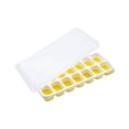 thumbnail image 1 of Silicone Tray Ice Mold Freezer Can Be Stacked, Pack Of 1 Silicone Trays With Lids, Easy Pour & Freeze Ice Making Tray Set For Fridge, Mess-Free Ice Storage Solution, Reusable Ice, 1 of 3