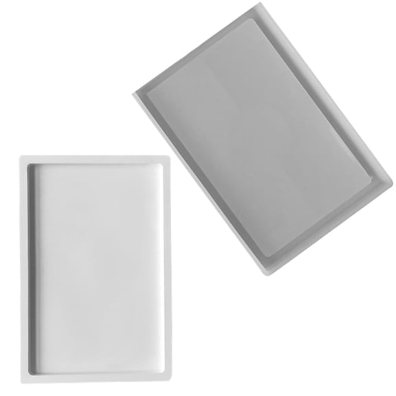 Silicone Tray Molds Silicone Epoxy Resin Molds Rectangular Fruit Dish Moulds