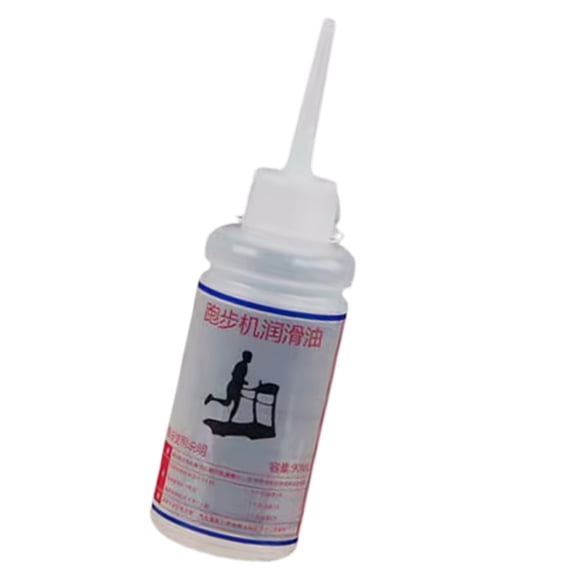 Silicone Treadmill Belt Lubricant, High Temperature Resistant Lube, Stable Lubricating Oil with Application Tube, Precision Cap Lubricant for All Types of Treadmill Maintenance 90ml,White