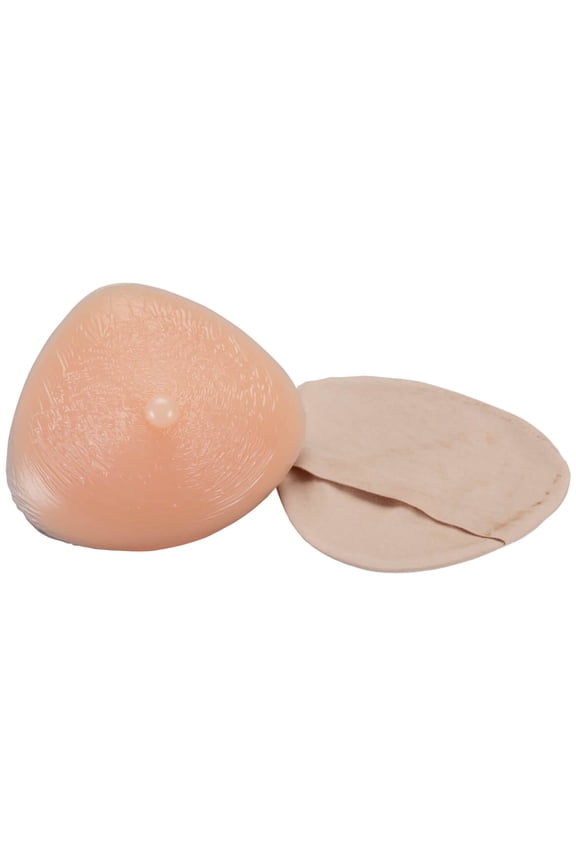 Silicone Triangle Breast Form, 1 Form
