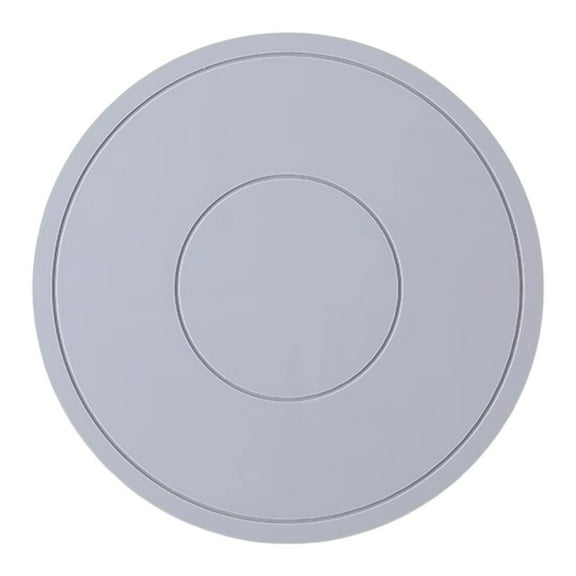 Silicone Trivet (Heat Pad, Table Protector), Round Rubber Silicone Trivet, Heat Resistant Mat for Coffee Cups and Bowls, Silicone Trivet, Heat Mat, Pot Holder, Counter Protector, by Kingtowag
