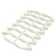 thumbnail image 1 of Silicone Trivet Mat, Heat Resistant Up to 446°F Non-Slip Counter Protector for Hot Pots Pans Bowls, Dishwasher Safe Kitchen Mat, 6.1x9 Inch, 1 Pcs, 1 of 8