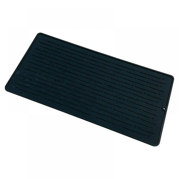 Silicone Trivet Mat for Hot Pots and Pans, 11.8 x 5.7 Inch Heat Resistant Table Placemats, Durable & Flexible Hot Pads for Kitchen Counter Protection
