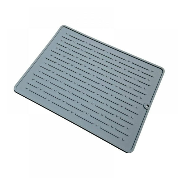 Silicone Trivet Mat for Hot Pots and Pans, 7.7 x 5.7 Inch Heat Resistant Table Placemats, Durable & Flexible Hot Pads for Kitchen Counter Protection