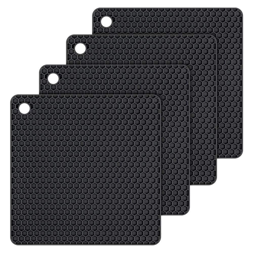 CAKETIME Silicone Trivet Mats, Set of 4, Food Grade - Walmart.com
