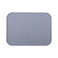 thumbnail image 1 of Silicone Trivet Pot Mat for Countertop, Hot Pan Pot Pads Heat Resistant Table Placemats Kitchen Durable Silicone Table Mat Non-slip Pot Pan Holder Pad Cushion, 1Pc, Multicolor(Grey,8.6x6"), 1 of 6