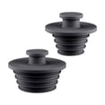 thumbnail image 1 of Silicone Tub Stopper 2-Pack Universal Drain Plug Multi-Tier Leakproof Bathroom Shower Sink Water Seal Hair Catcher Cover for Kitchen Home, 1 of 5