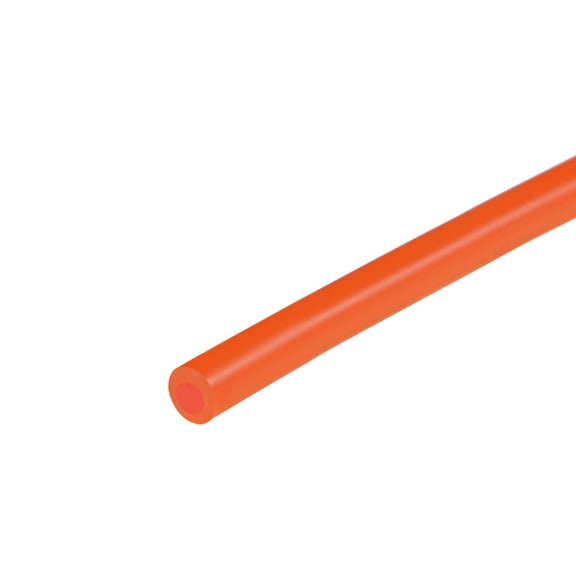 Uxcell Silicone Tube 1/8 inch ID x 3/16 inch OD 3 Meter/10ft Rubber Tubing Orange
