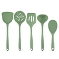thumbnail image 1 of Silicone Tube Handle Kitchenware5-piece Non-stick Wok - Kitchen Cooking Utensils Set-style:style4;, 1 of 5